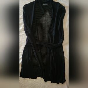 Women's Black Cardigan Sweater
